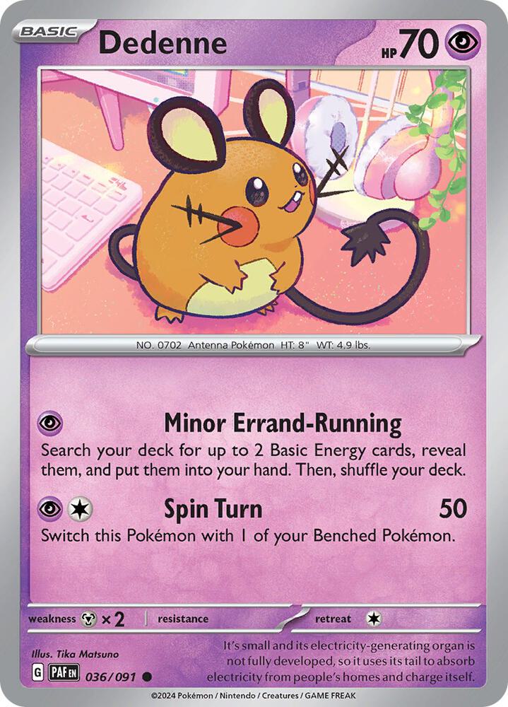 Dedenne (036/091) (PAF)