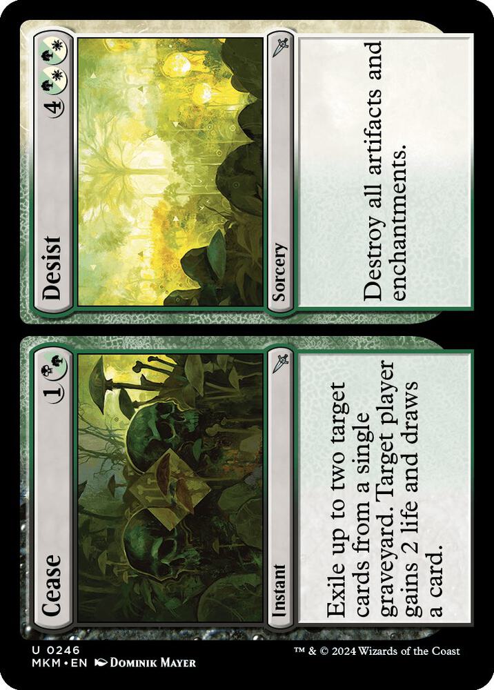 Cease // Desist (246) (MKM)