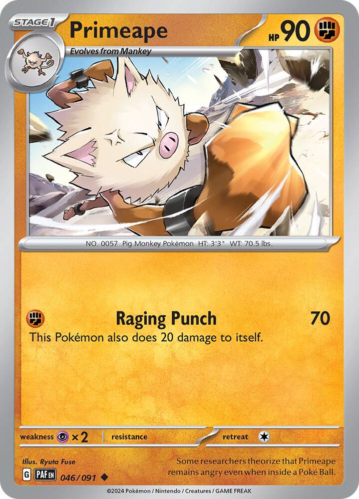 Primeape - 046/091 (046/091) (PAF)