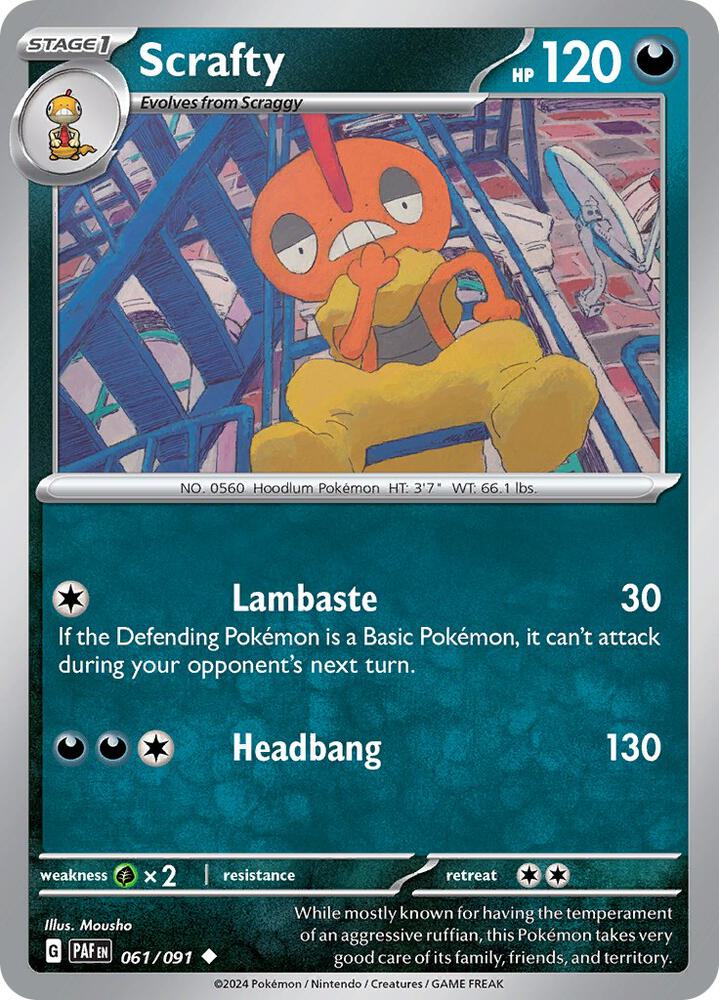Scrafty (061/091) (PAF)