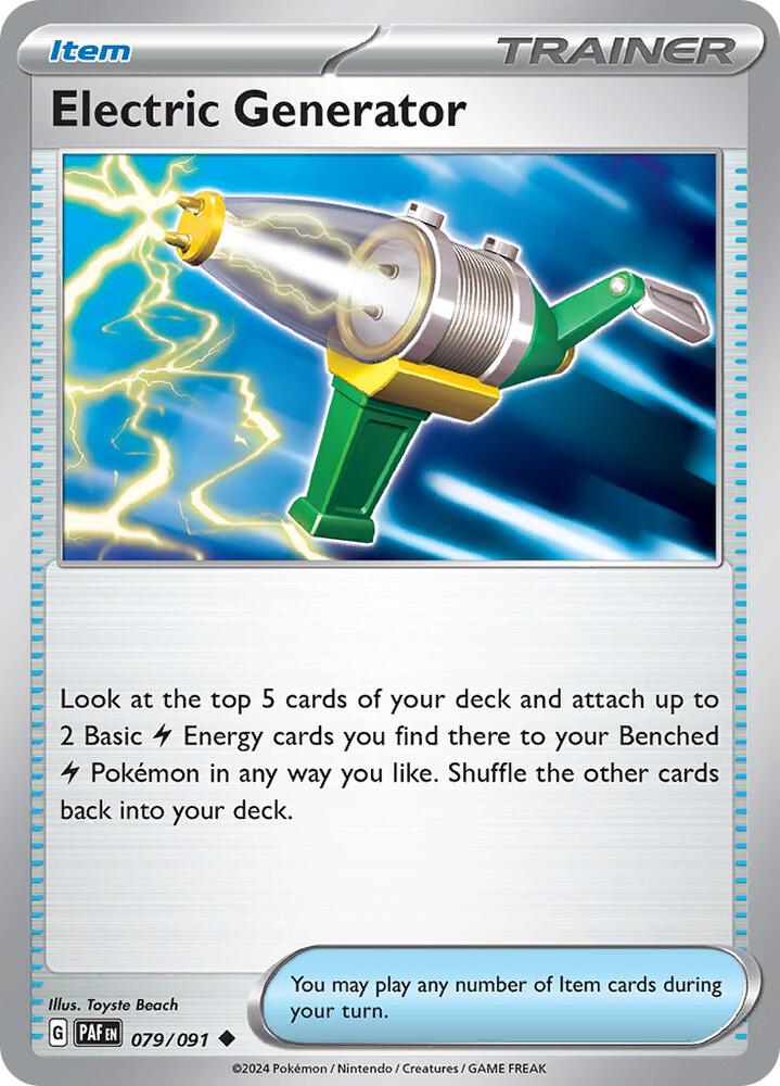 Electric Generator (079/091) (PAF)