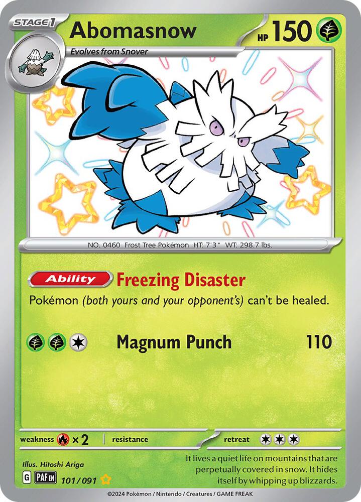 Abomasnow (101/091) (PAF)