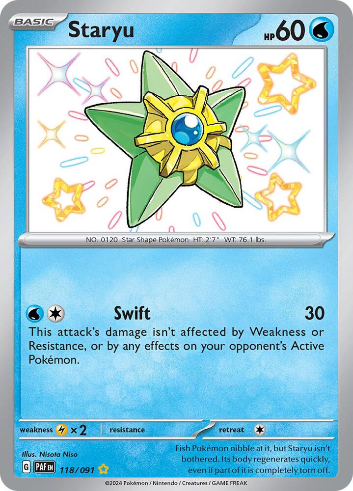 Staryu (118/091) (PAF)