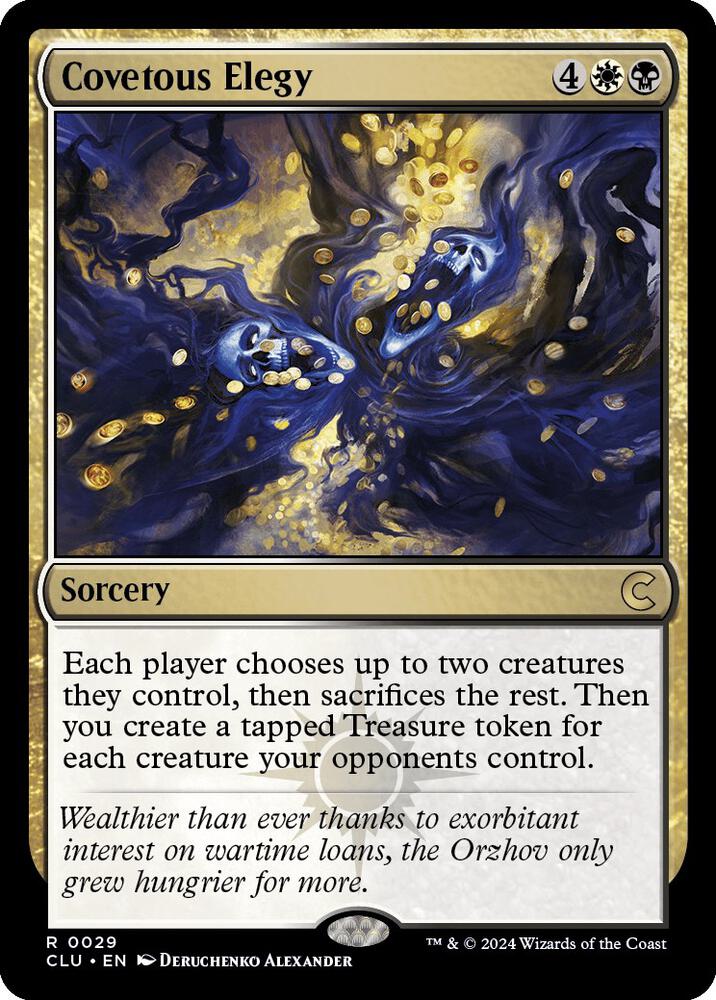 Covetous Elegy (29) (CLU)