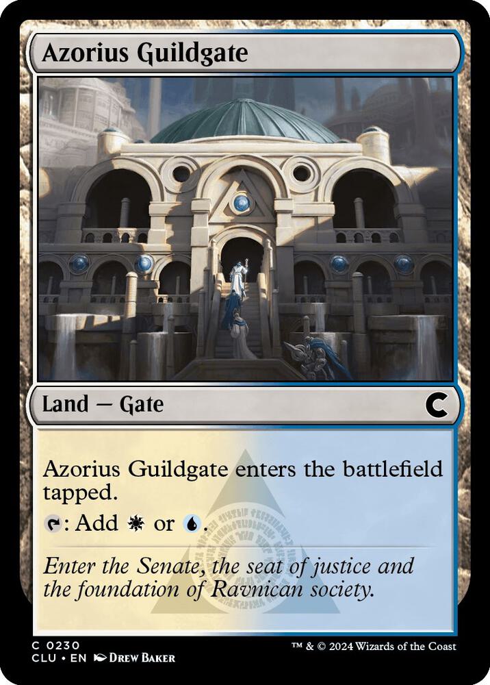 Azorius Guildgate (230) (CLU)