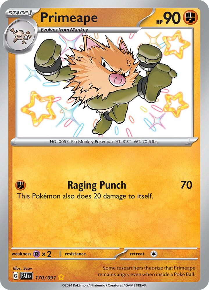 Primeape - 170/091 (170/091) (PAF)