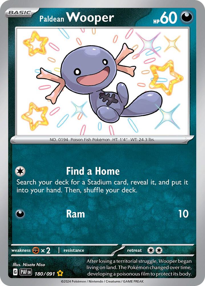 Paldean Wooper - 180/091 (180/091) (PAF)