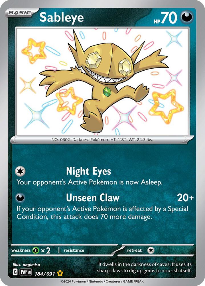 Sableye (184/091) (PAF)