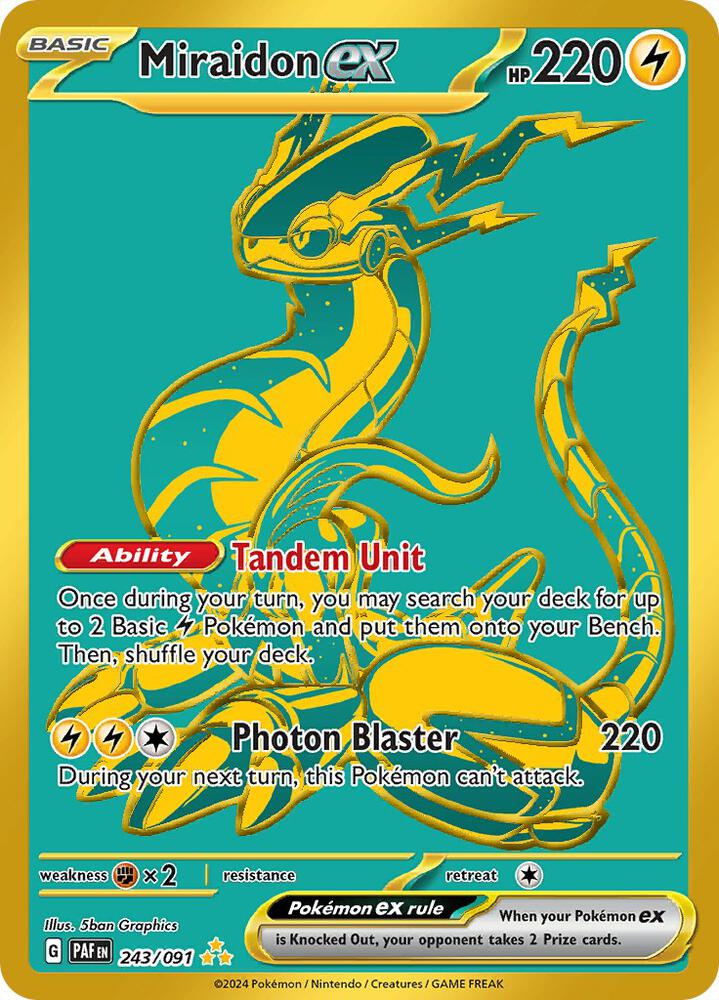 Miraidon ex (243/091) (PAF)
