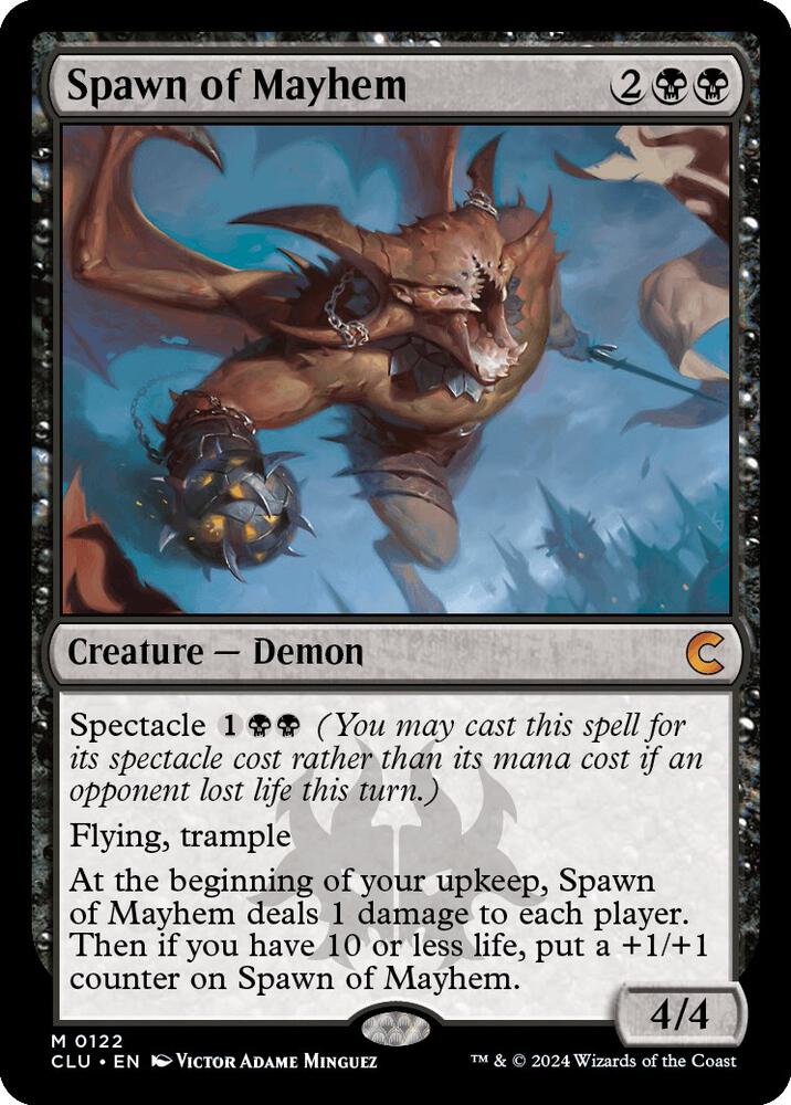 Spawn of Mayhem (122) (CLU)