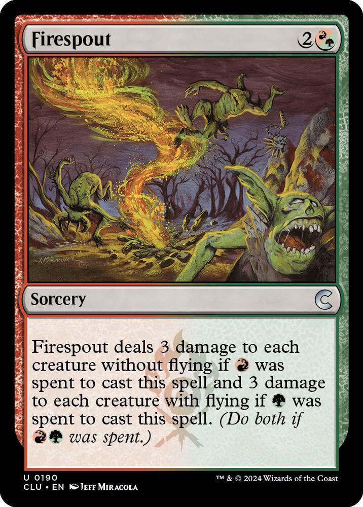 Firespout (190) (CLU)