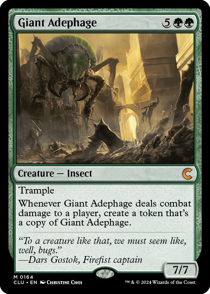Giant Adephage (164) (CLU)