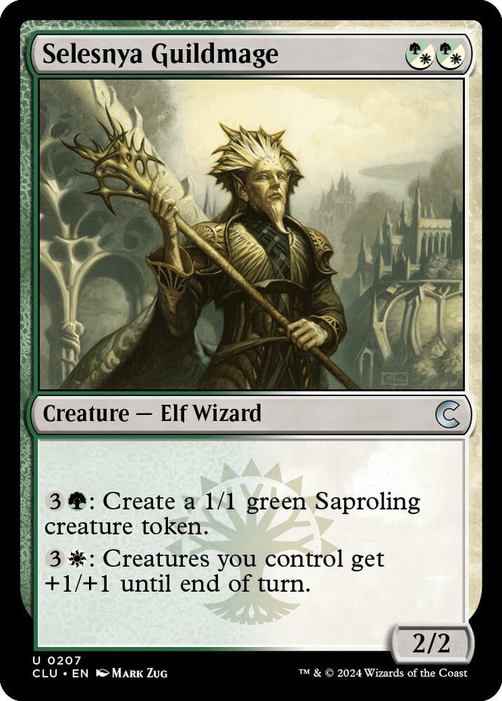 Selesnya Guildmage (207) (CLU)