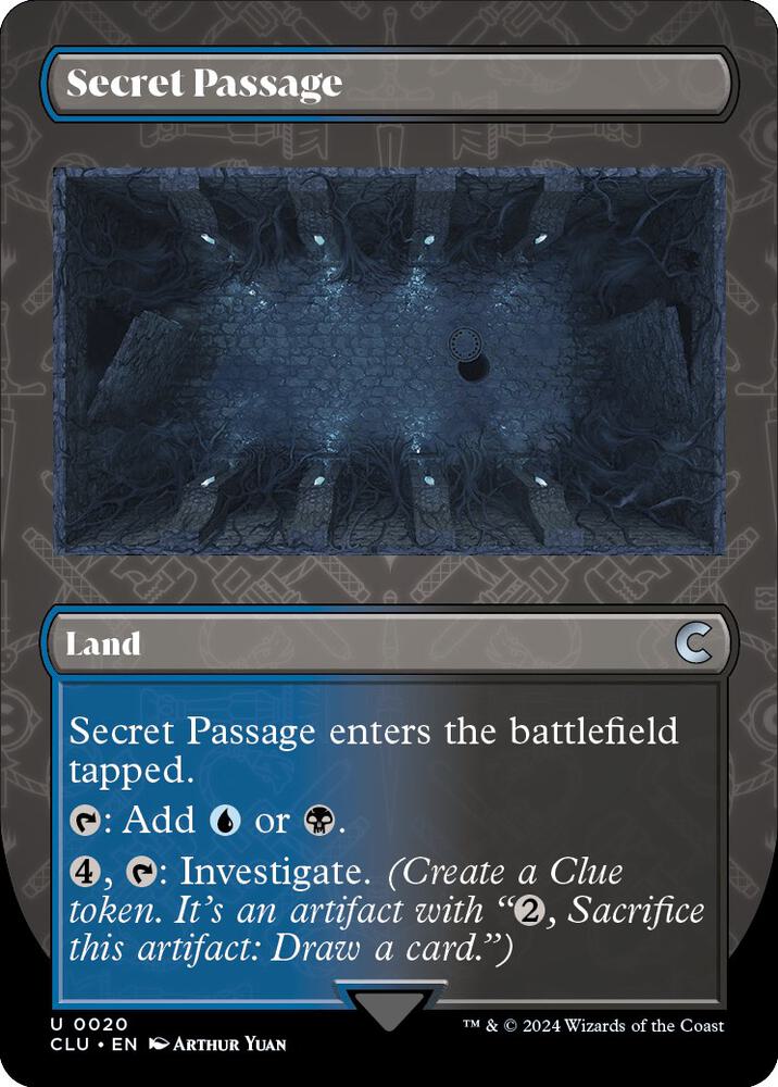 Secret Passage (Borderless) (20) (CLU)