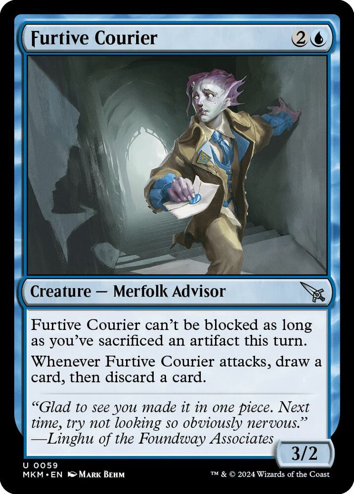 Furtive Courier (59) (MKM)
