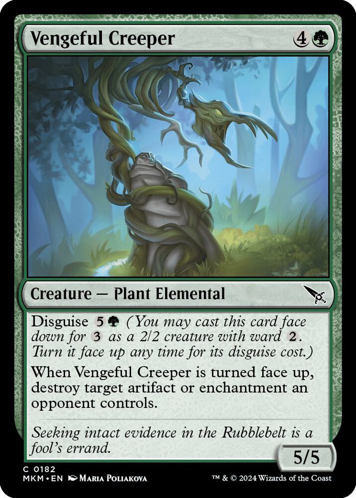 Vengeful Creeper (182) (MKM)