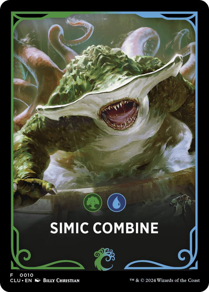 Simic Combine Theme Card (10) (CLU)