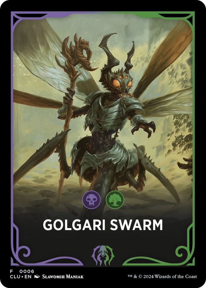 Golgari Swarm Theme Card (6) (CLU)