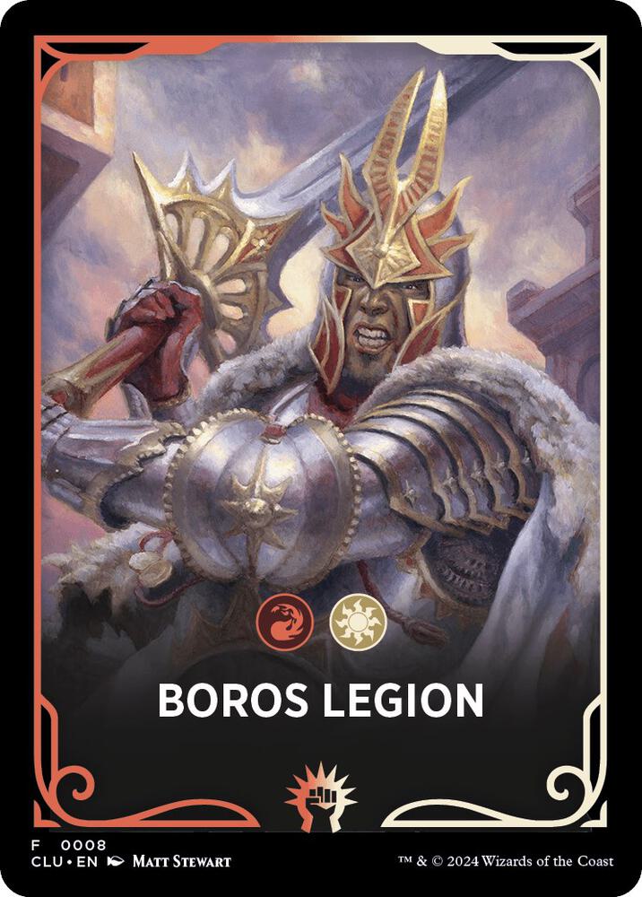 Boros Legion Theme Card (8) (CLU)