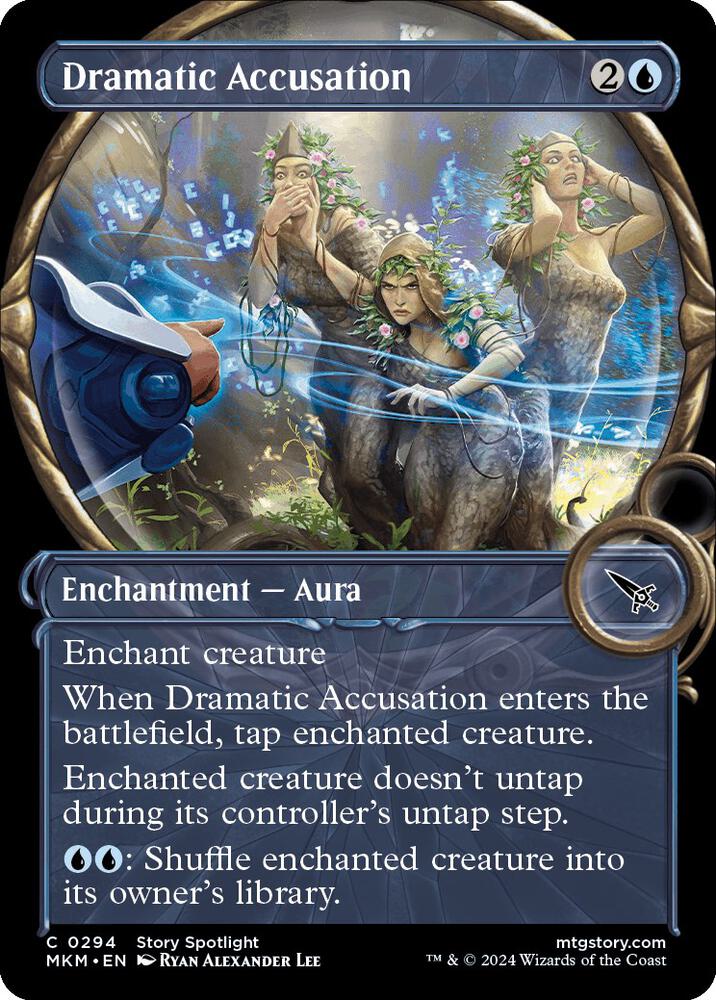 Dramatic Accusation (Showcase) (294) (MKM)