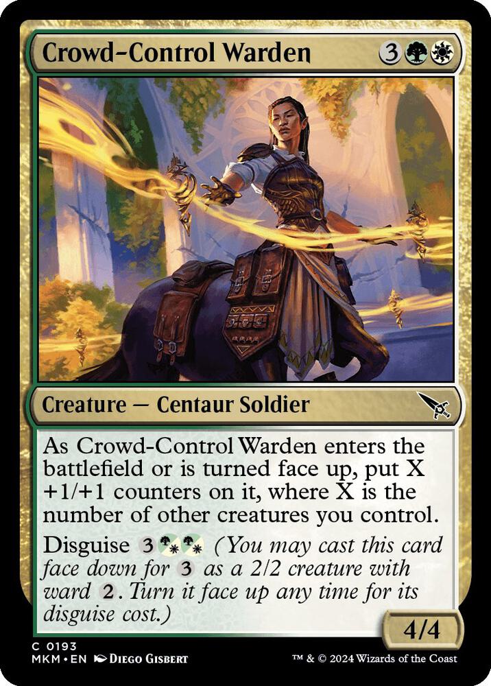 Crowd-Control Warden (193) (MKM)