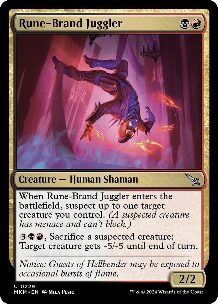 Rune-Brand Juggler (229) (MKM)