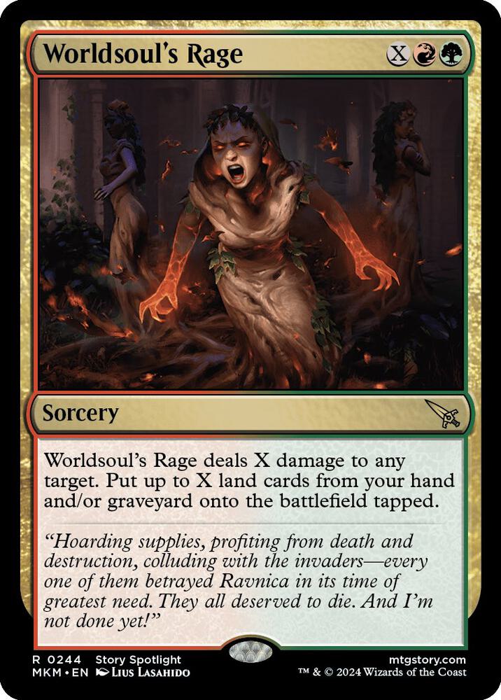 Worldsoul's Rage (244) (MKM)