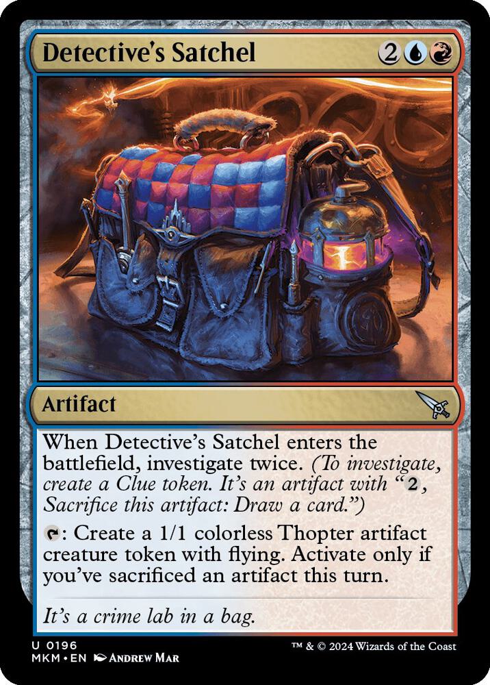 Detective's Satchel (196) (MKM)