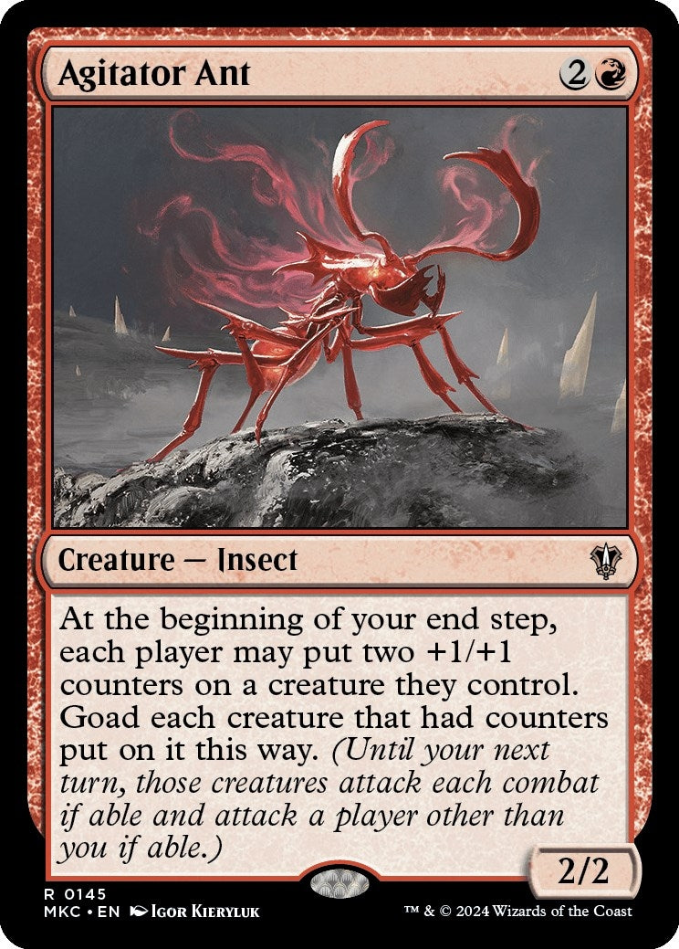 Image for Agitator Ant (145) (MKC) - Magic: The Gathering