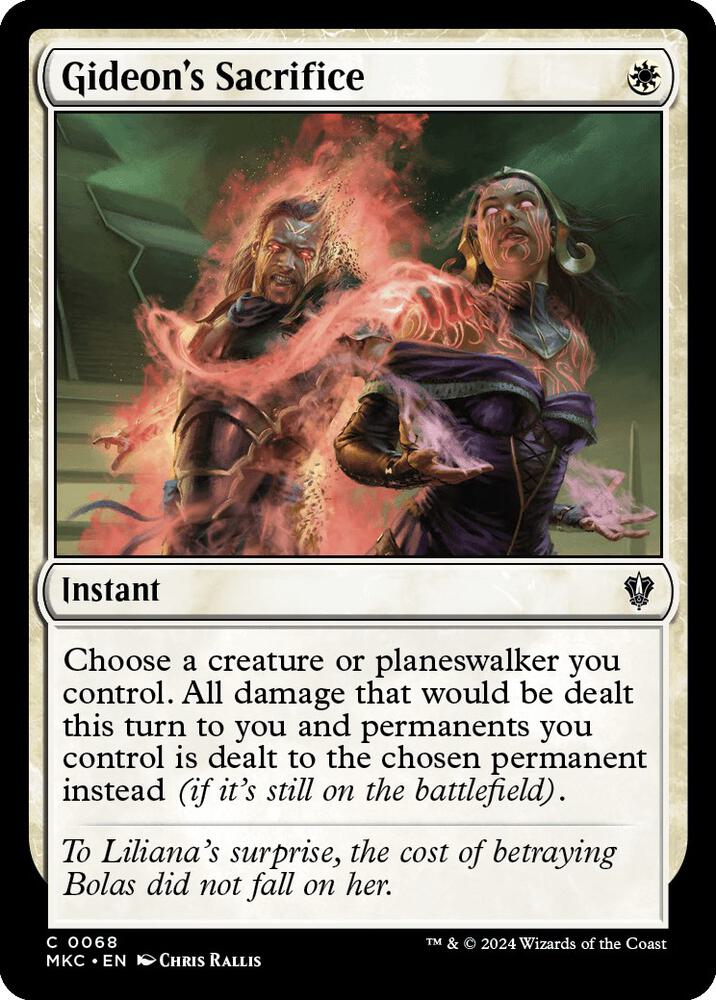 Gideon's Sacrifice (68) (MKC)