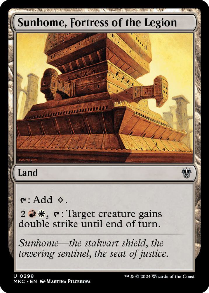Sunhome, Fortress of the Legion (298) (MKC)