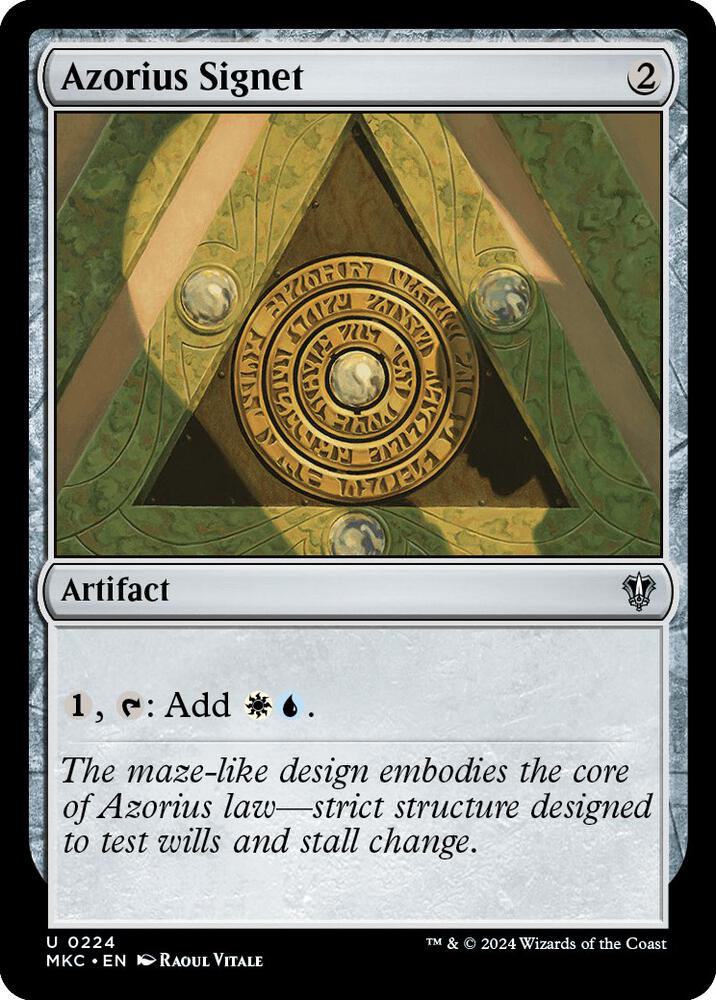 Azorius Signet (224) (MKC)