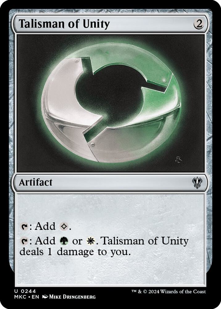 Talisman of Unity (244) (MKC)