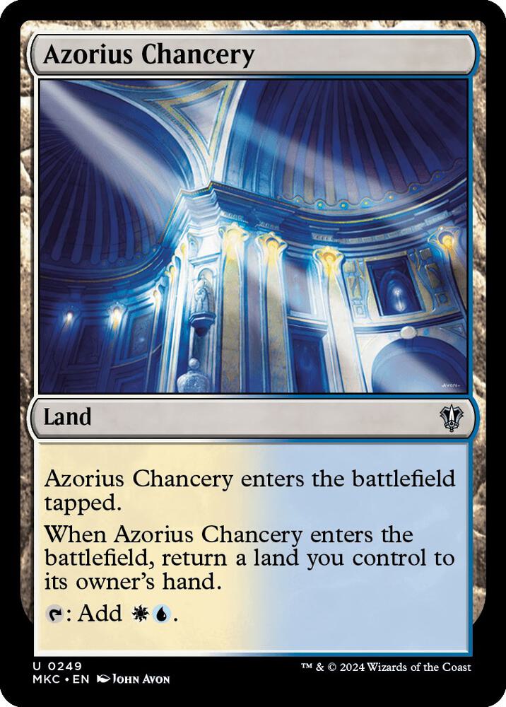 Azorius Chancery (249) (MKC)