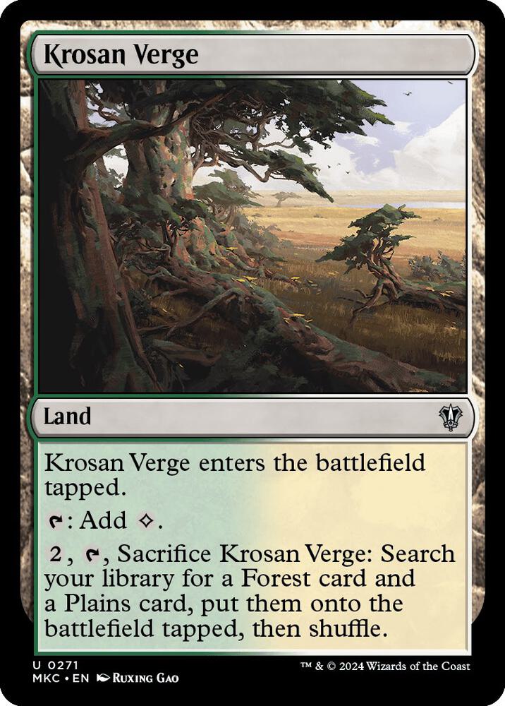 Krosan Verge (271) (MKC)