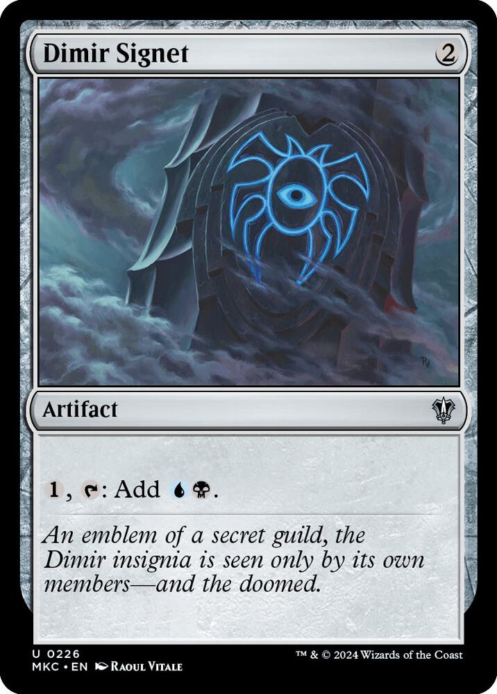 Dimir Signet (226) (MKC)