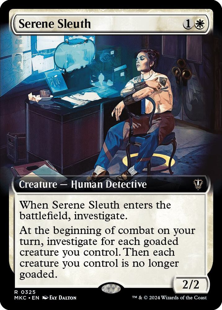 Serene Sleuth (Extended Art) (325) (MKC)