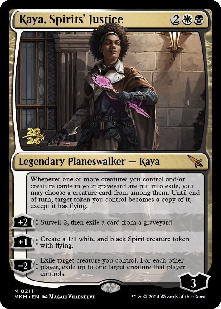 Kaya, Spirits' Justice (211) (PRE)