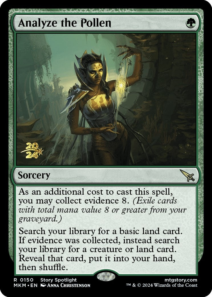 Image for Analyze the Pollen (150) (PRE) - Magic: The Gathering