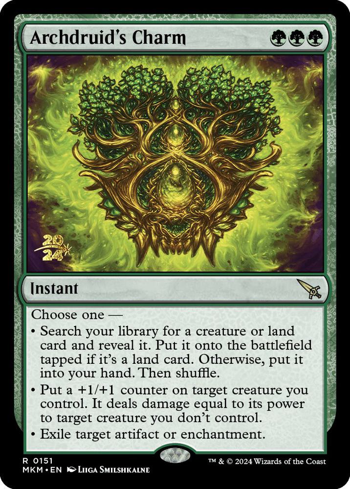 Archdruid's Charm (151) (PRE)