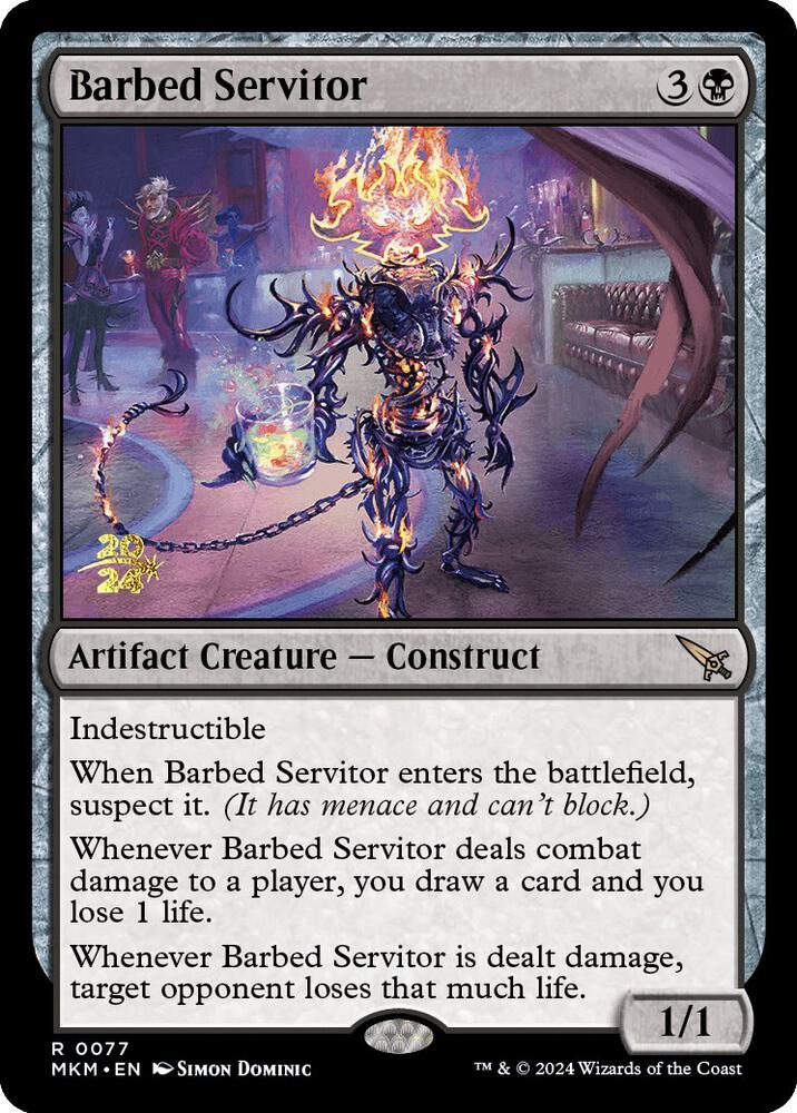 Barbed Servitor (77) (PRE)