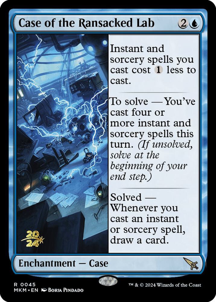 Case of the Ransacked Lab (45) (PRE)