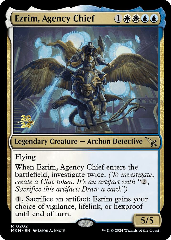 Ezrim, Agency Chief (202) (PRE)