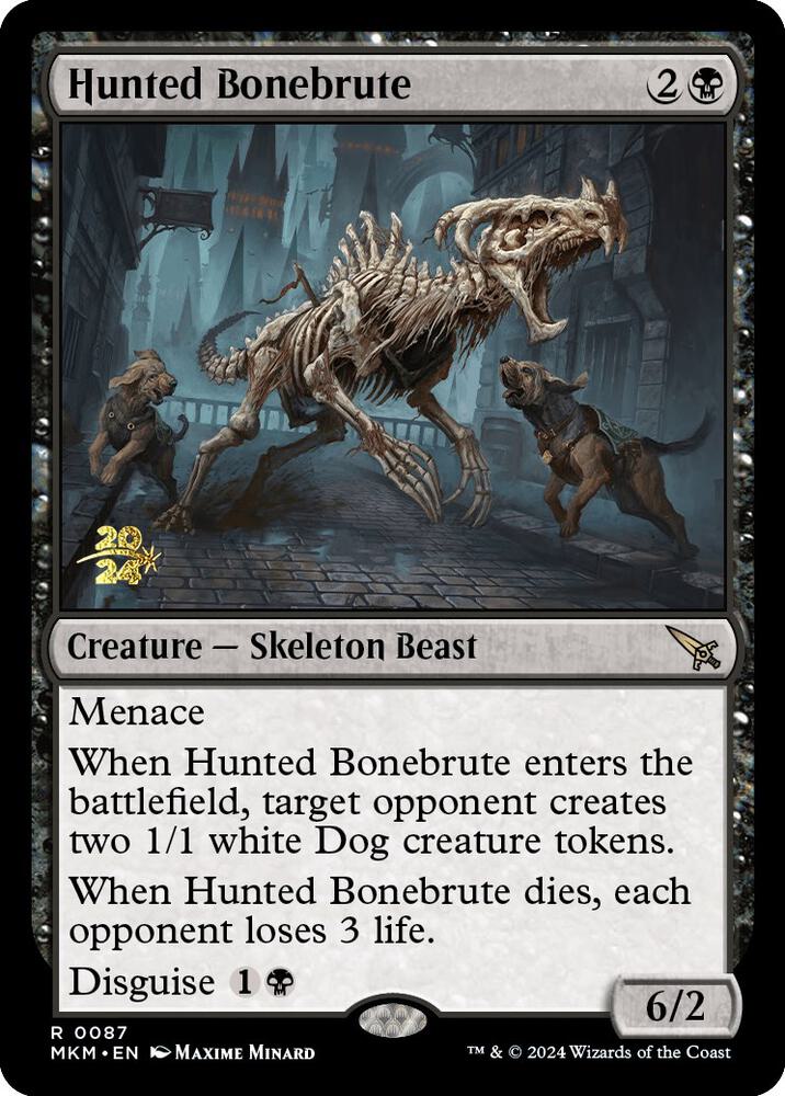 Hunted Bonebrute (87) (PRE)