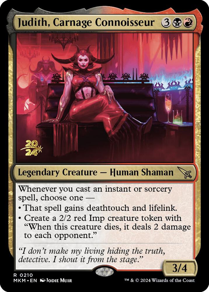 Judith, Carnage Connoisseur (210) (PRE)