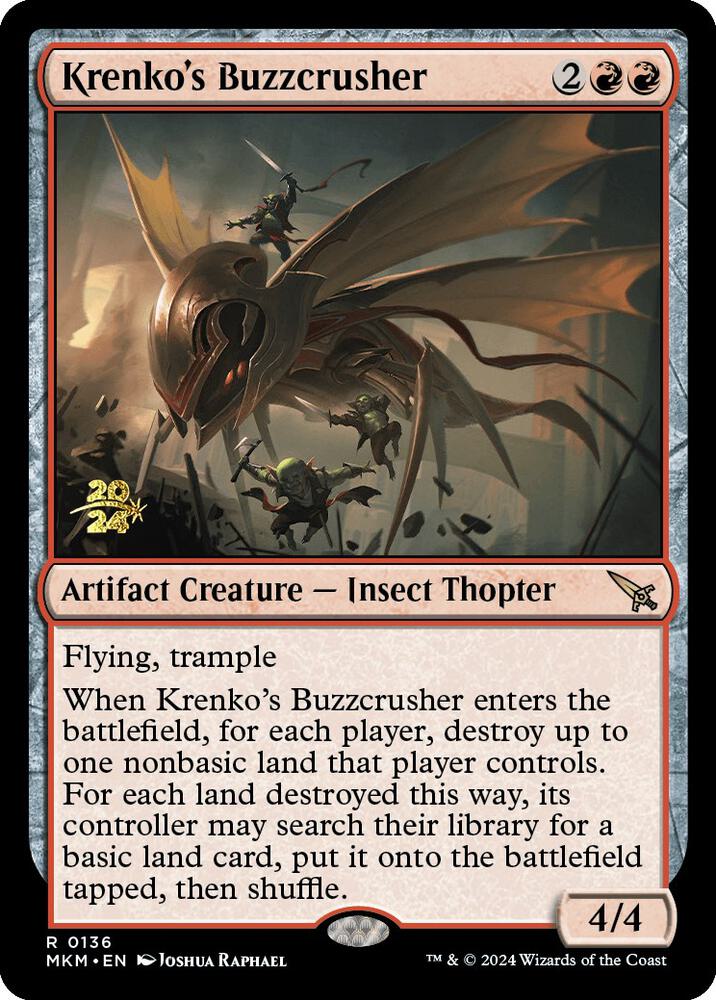 Krenko's Buzzcrusher (136) (PRE)