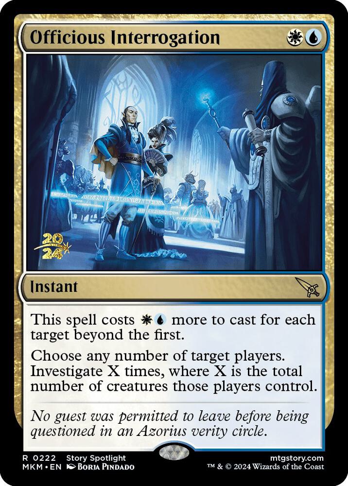 Officious Interrogation (222) (PRE)
