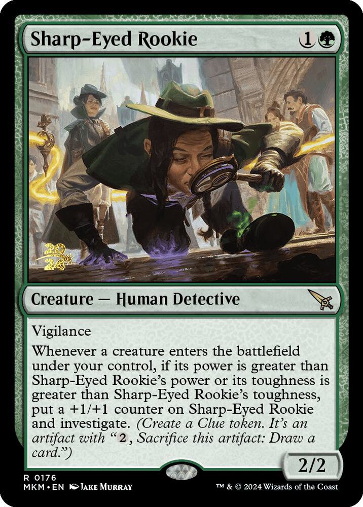Sharp-Eyed Rookie (176) (PRE)