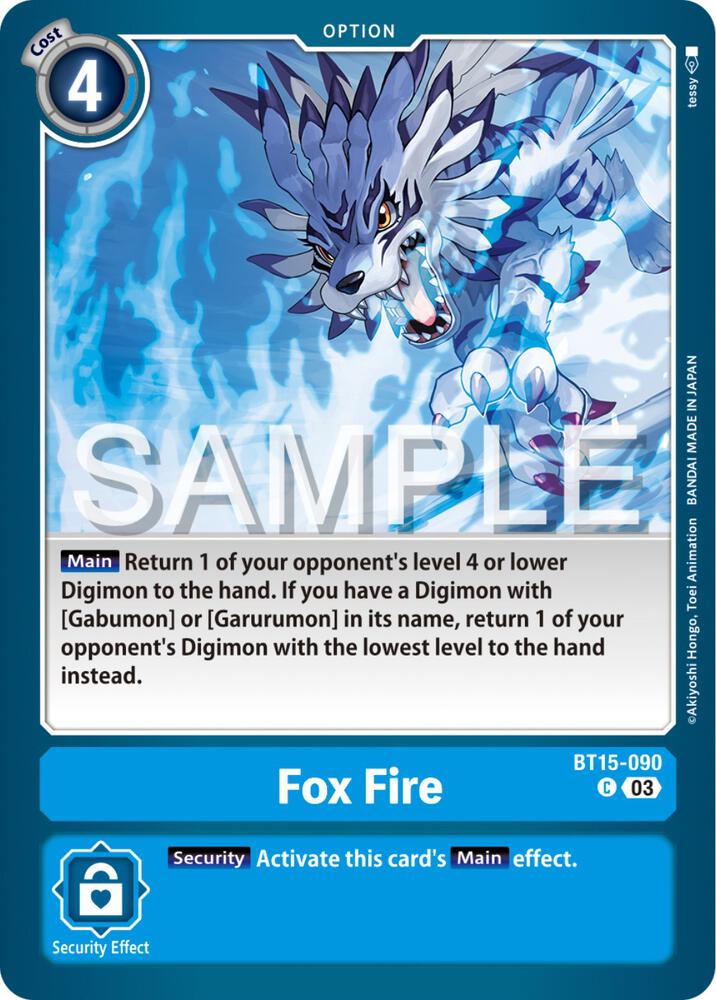 Fox Fire (BT15-090 C) (BT-15)