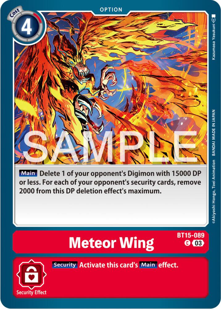 Meteor Wing (BT15-089 C) (BT-15)